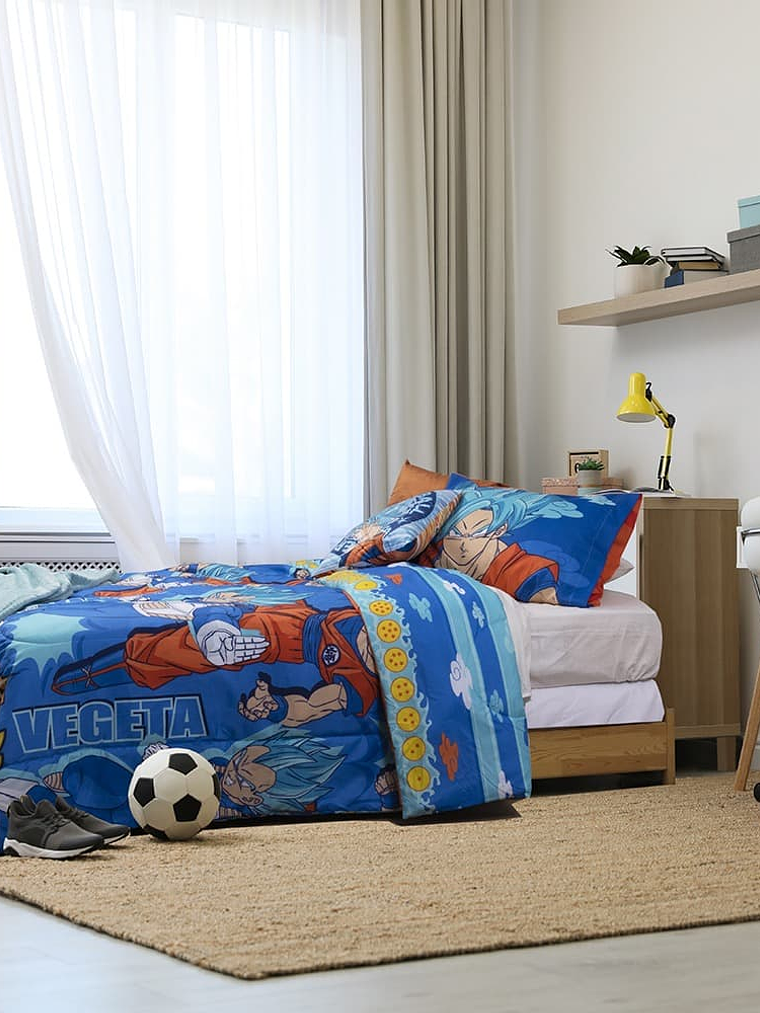 Plumón Microfibra Single Dragon Ball Z 1