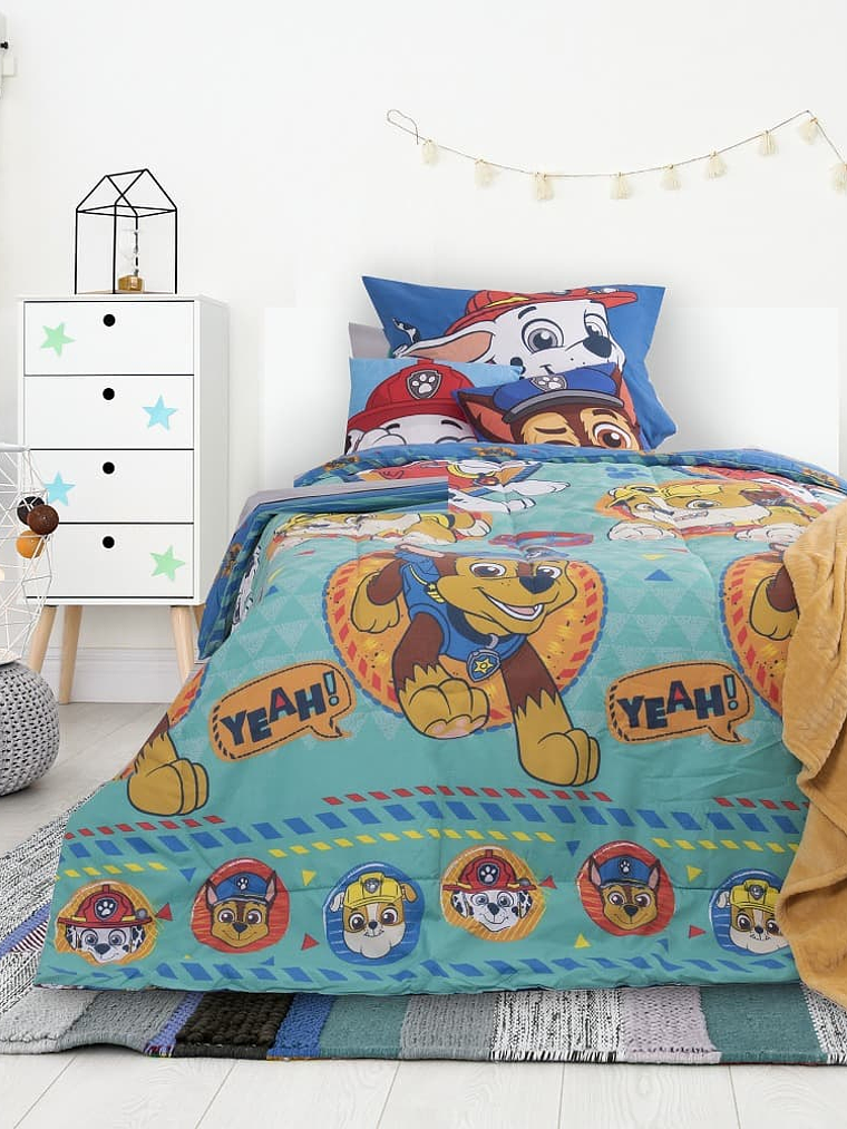 Plumón Microfibra Single Paw Patrol Triángulo 1
