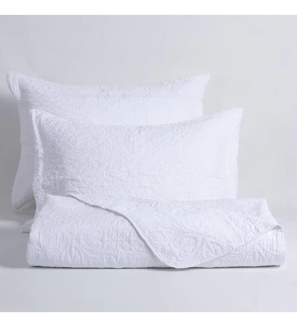 Quilt 1.5 Plazas Portugal Blanco