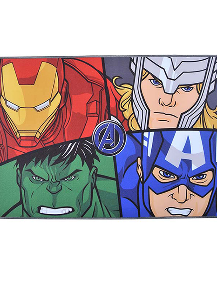 Bajada de Cama 80x120 - Avengers Faces 1