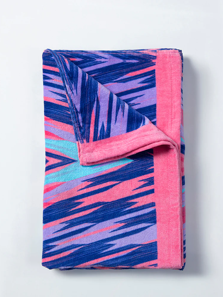 Toalla Playa Algodón 80x160 Guayaba 2