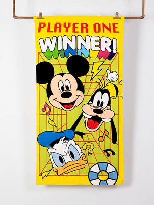 Toalla Playa + Bolso - Mickey Player