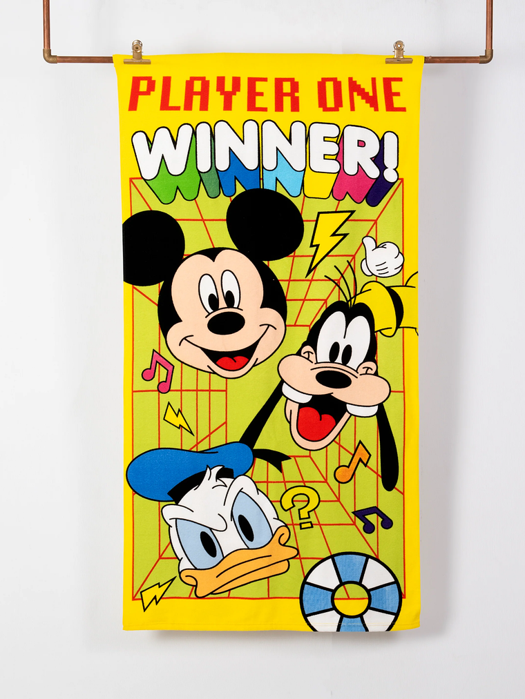 Toalla Playa + Bolso - Mickey Player 1