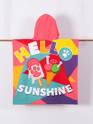 Toalla Playa + Capucha - Paw Patrol Days