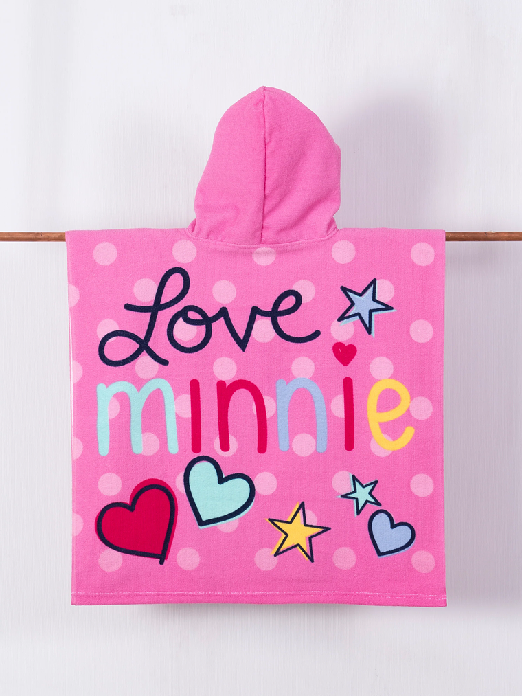 Toalla Playa + Capucha - Minnie Little 2