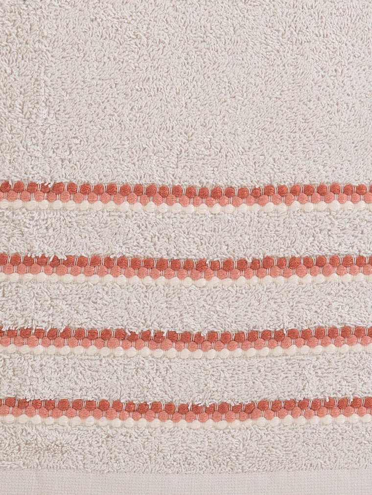 Set 2 Toallas Accent - 100% Algodón/450 grs - Arena 2