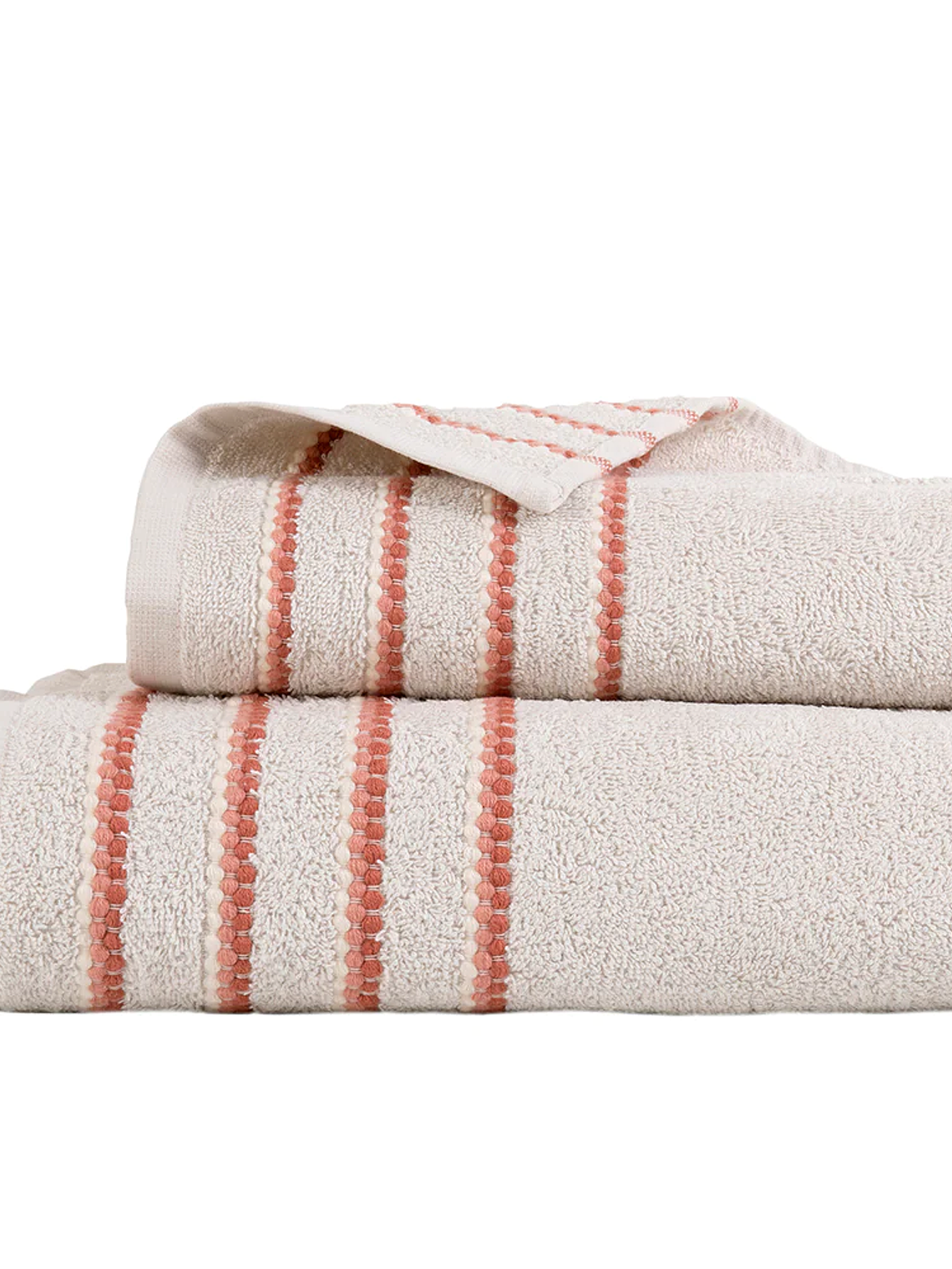 Set 2 Toallas Accent - 100% Algodón/450 grs - Arena 1