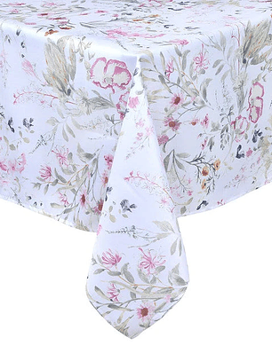 Mantel Aquarela 150x210 Rectangular Flower