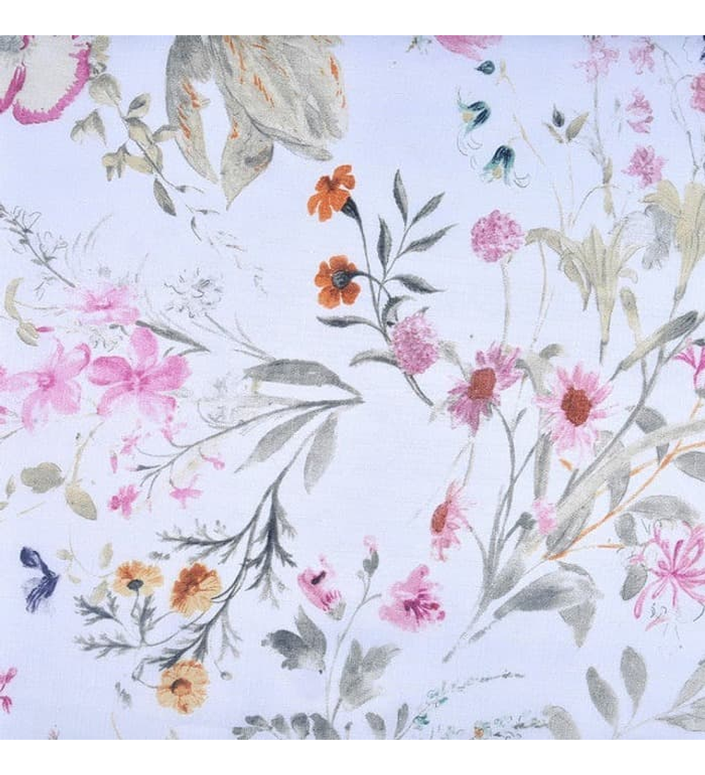 Mantel Aquarela 150x210 Rectangular Flower