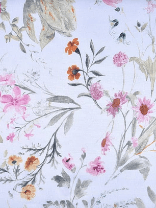 Mantel Aquarela 150x210 Rectangular Flower