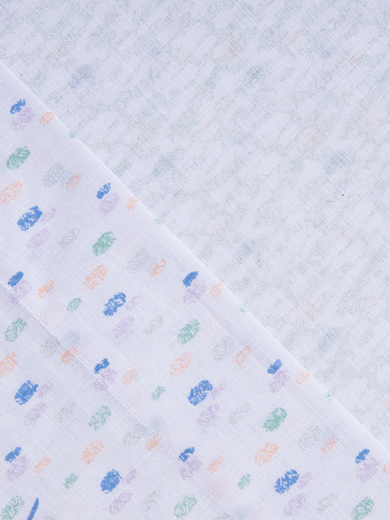 Sábana 1.5 Plazas 144 Hilos Estampado - Caju 2