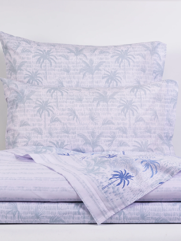 Sábana 1.5 Plazas 144 Hilos Estampado - Palma 3