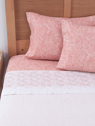 Sábana King 144 Hilos Estampado - Safari