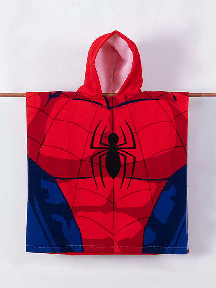 Toalla Playa + Capucha - Spiderman 1