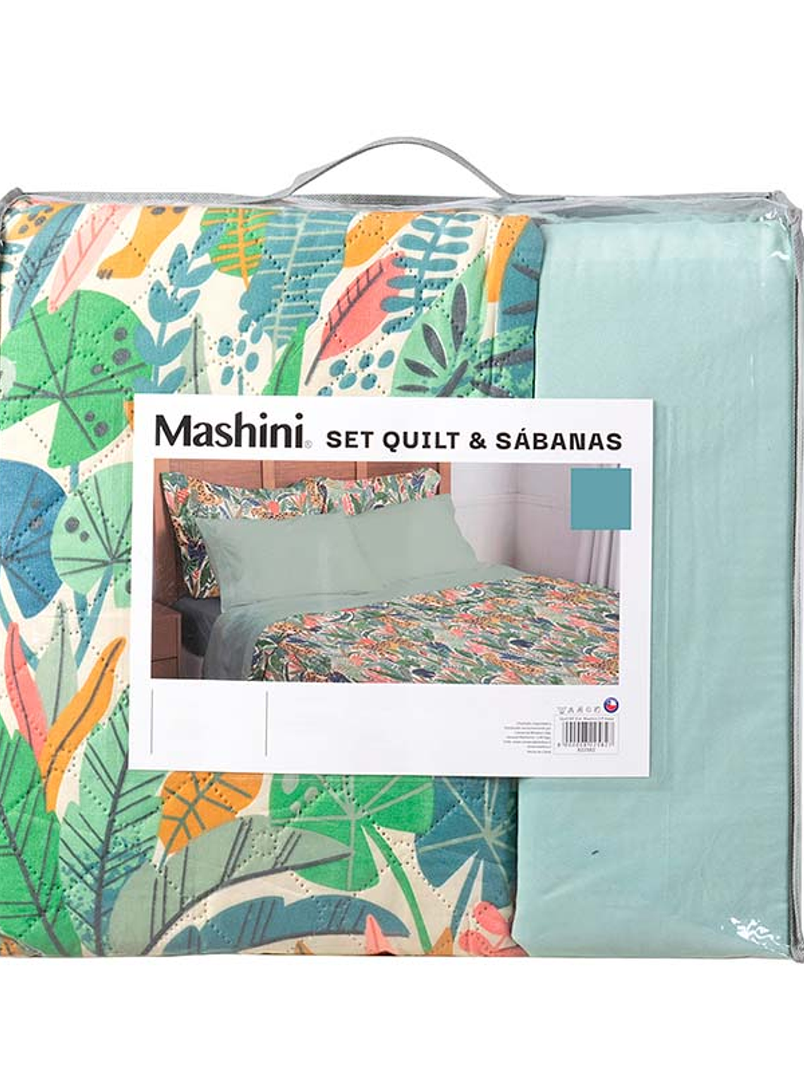 Quilt + Sábana Estampado 2 Plazas / Assa 3