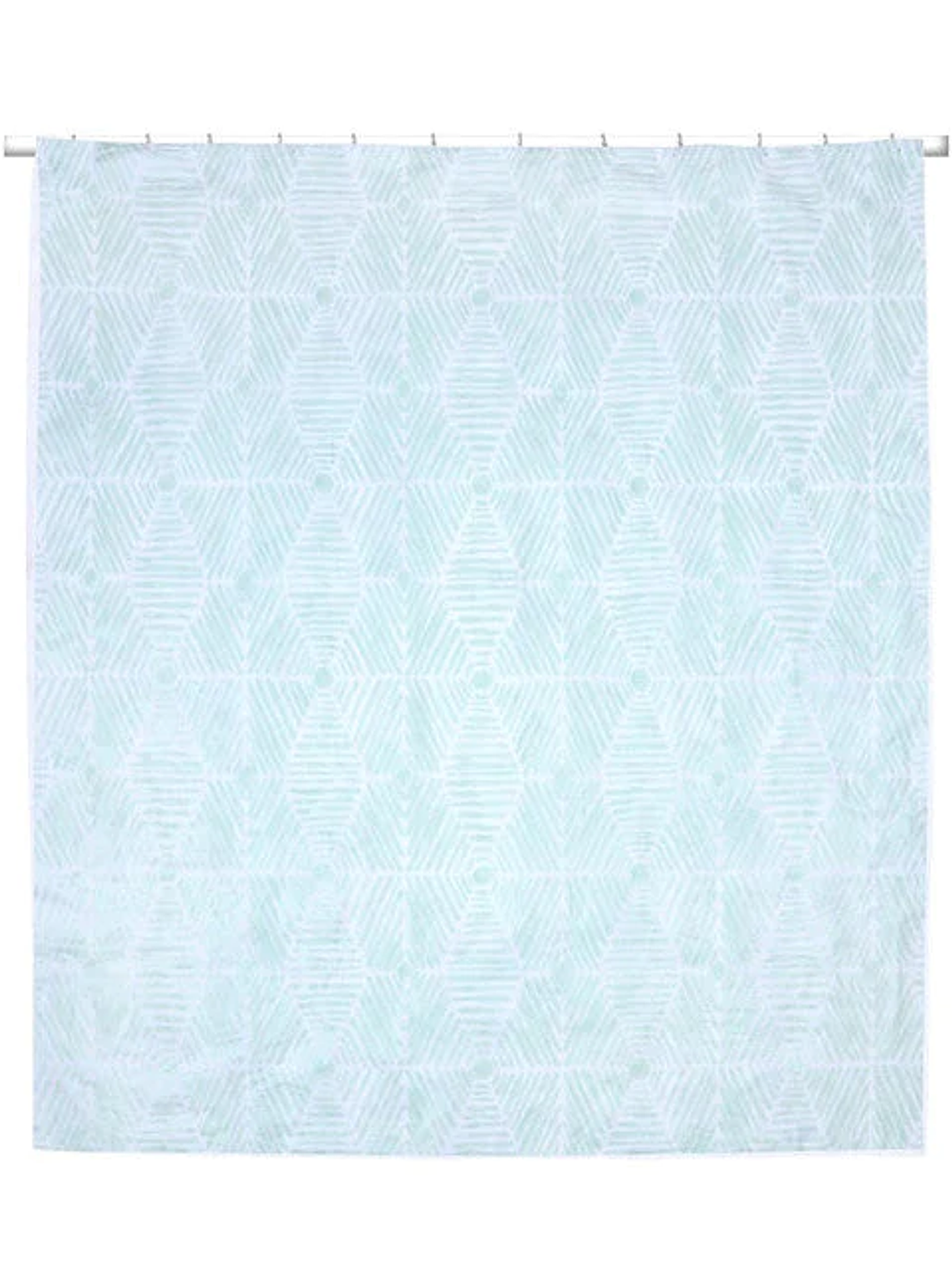 Set de Baño 4 Piezas Chevron Verde Claro 3