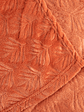Manta Flannel Embossed 127x152 cms Naranjo - Miniatura 2
