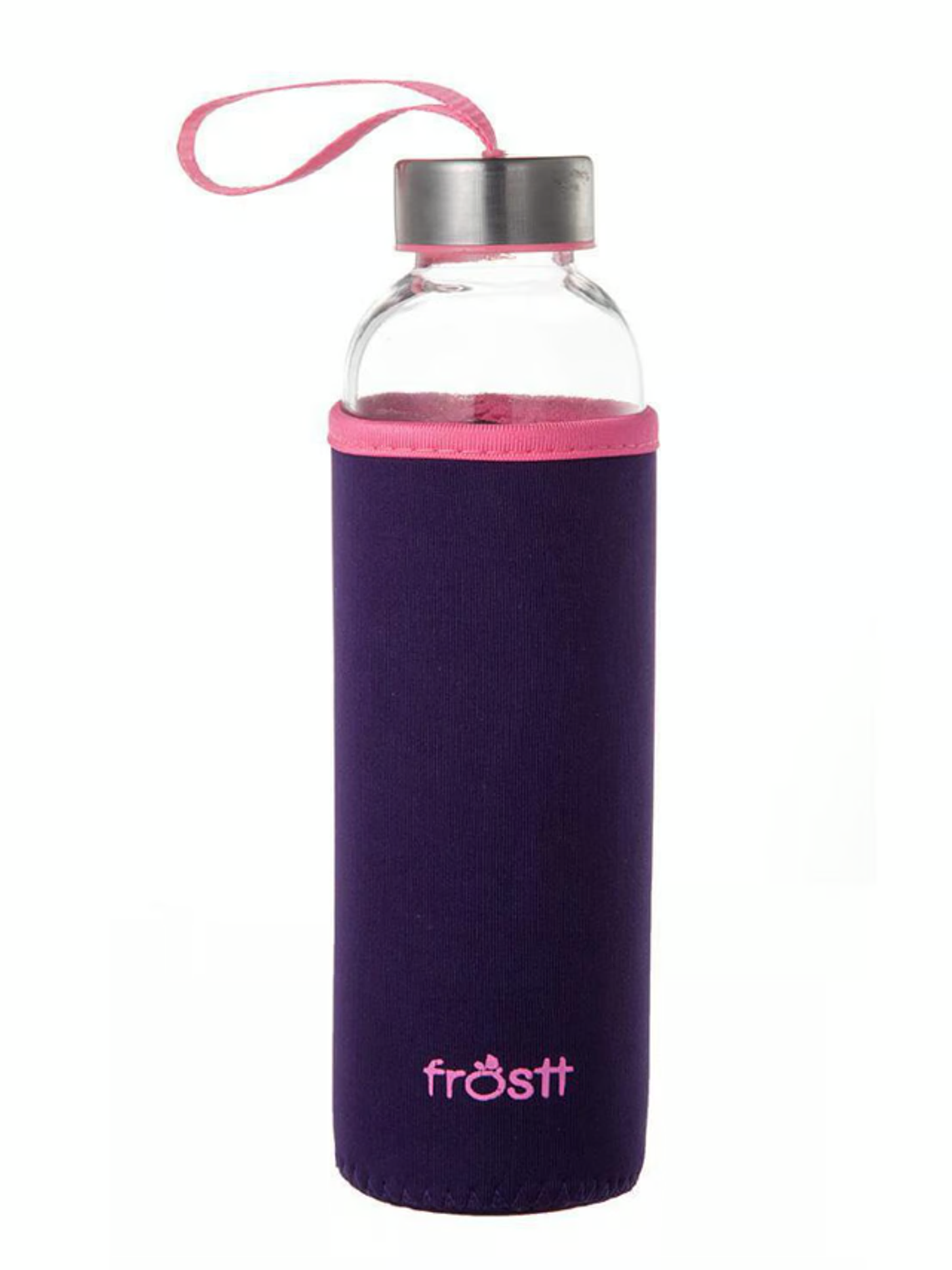 Botella de vidrio Frostt 500 ml + funda colores (Venta exclusiva en local) 1