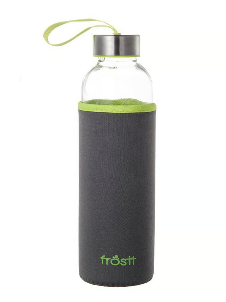 Botella de vidrio Frostt 500 ml + funda colores (Venta exclusiva en local) 2