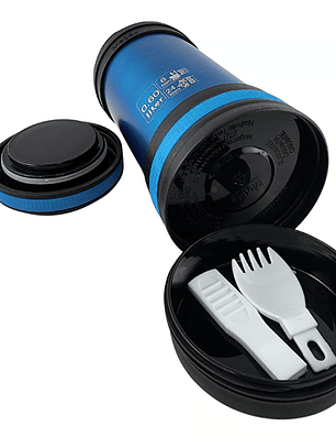 Termo Mega Maxx 600 ml Comidas Metálico Acero Inoxidable