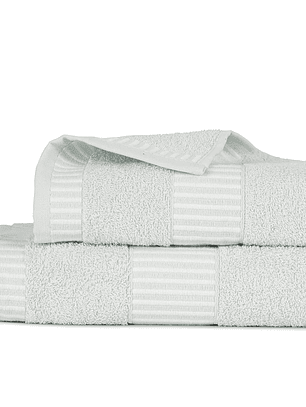 Set 2 Toallas Egyptia 460 grs 70x140/45x90cms Gris
