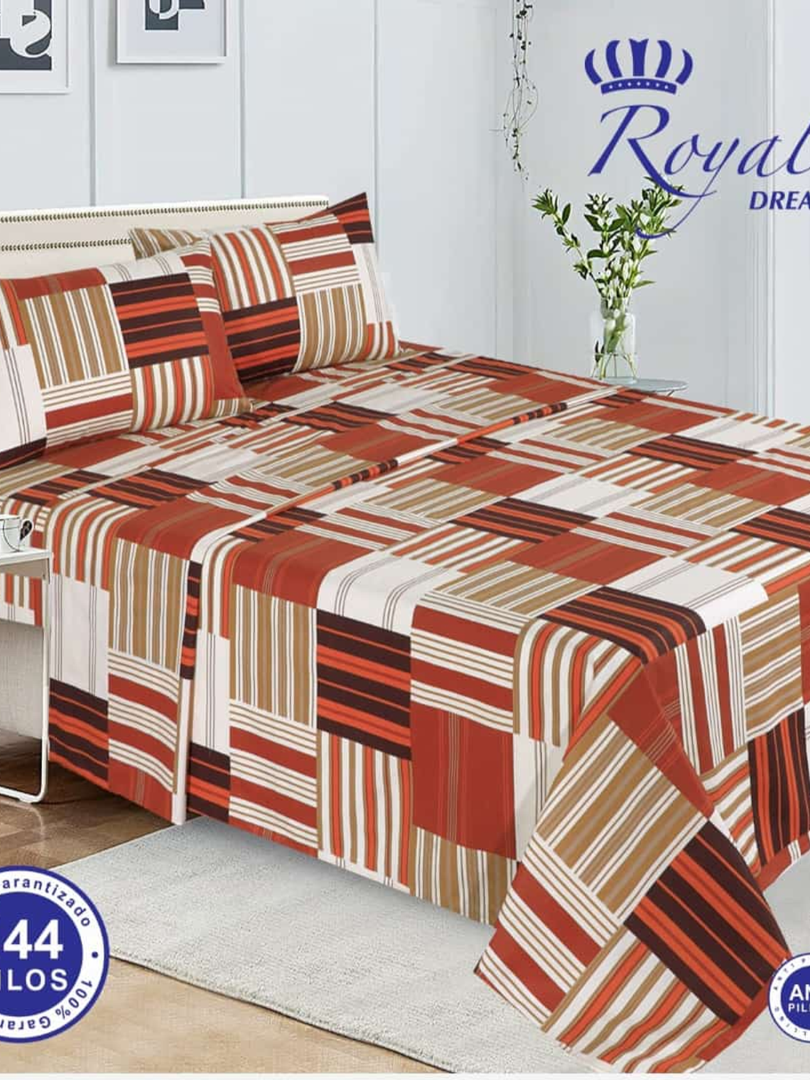 Sábana KING Royal Dreams  (144 hilos)  5