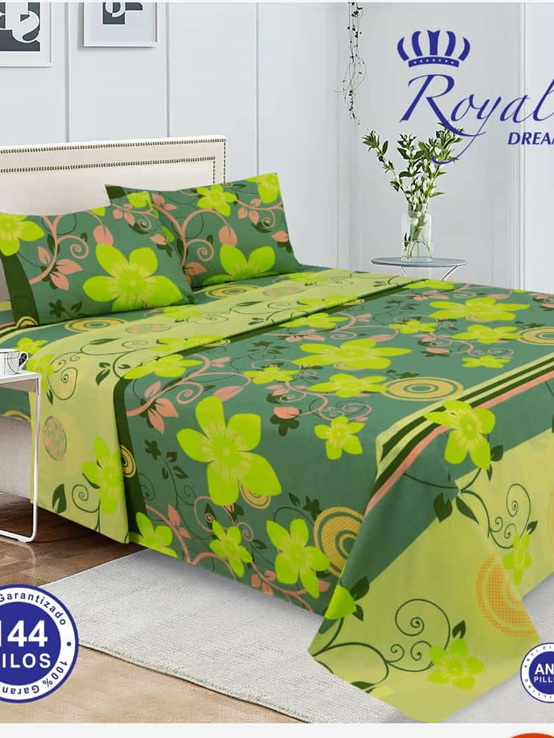 Sábana 1.5P Royal Dreams  (144 hilos)  4