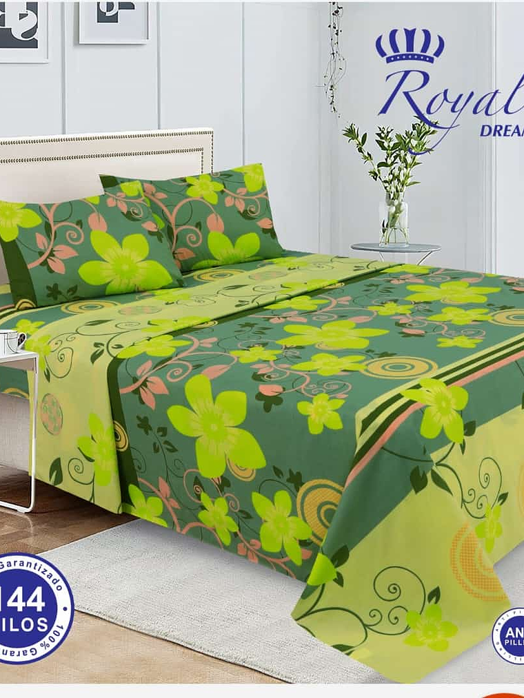 Sábana 1.5P Royal Dreams  (144 hilos)  4