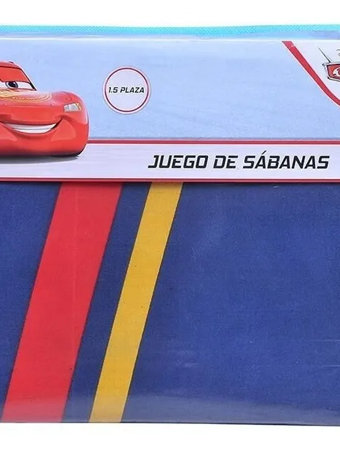 Sábana Single Infantil - Cars Lighthing McQueen 2