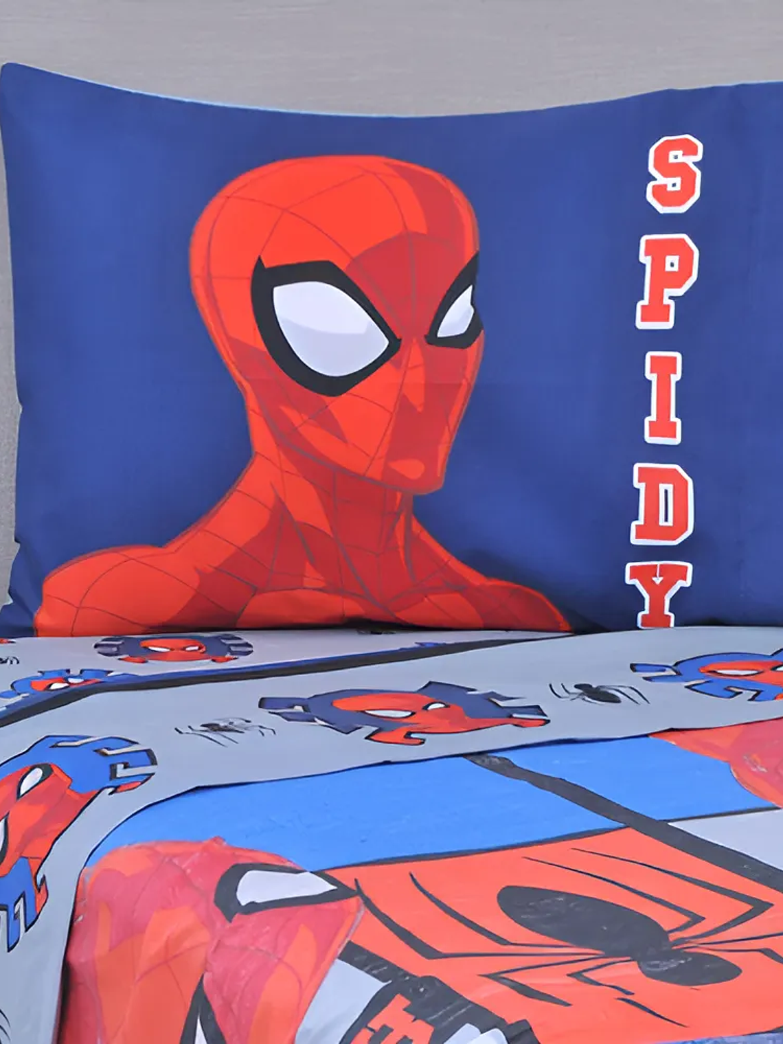 Sábana Single Infantil - Spiderman Spidy 1