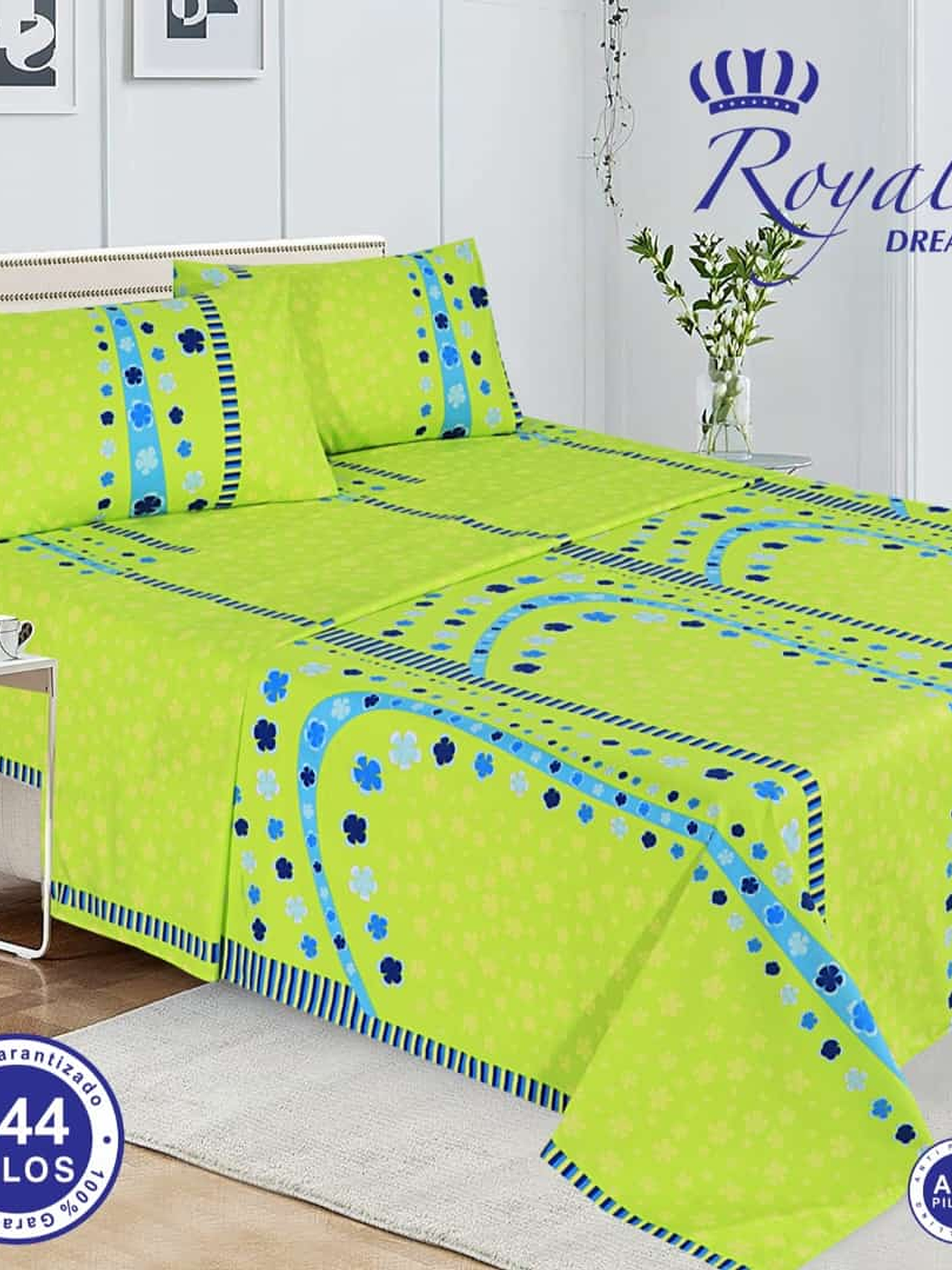 Sábana 1.5P Royal Dreams  (144 hilos)  8