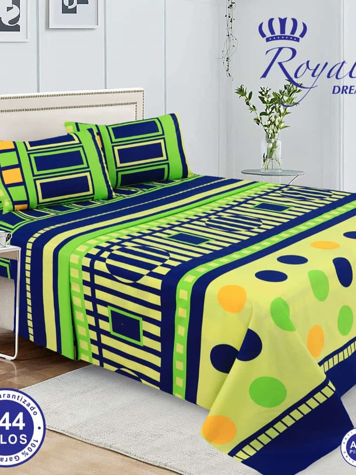 Sábana 1.5P Royal Dreams  (144 hilos)  9