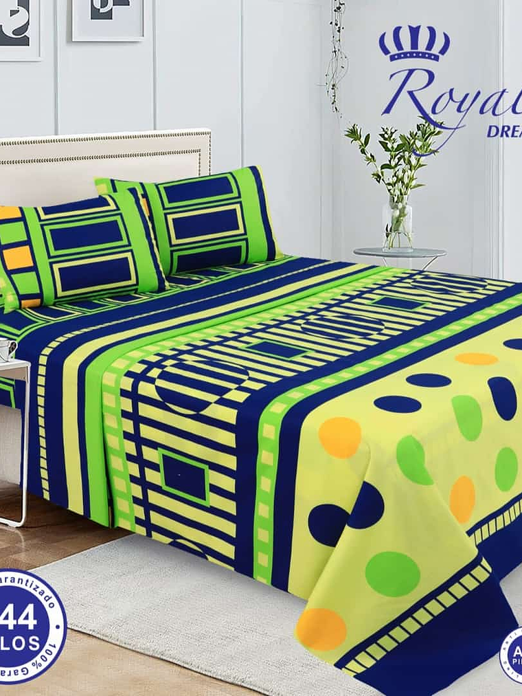 Sábana 1.5P Royal Dreams  (144 hilos)  9