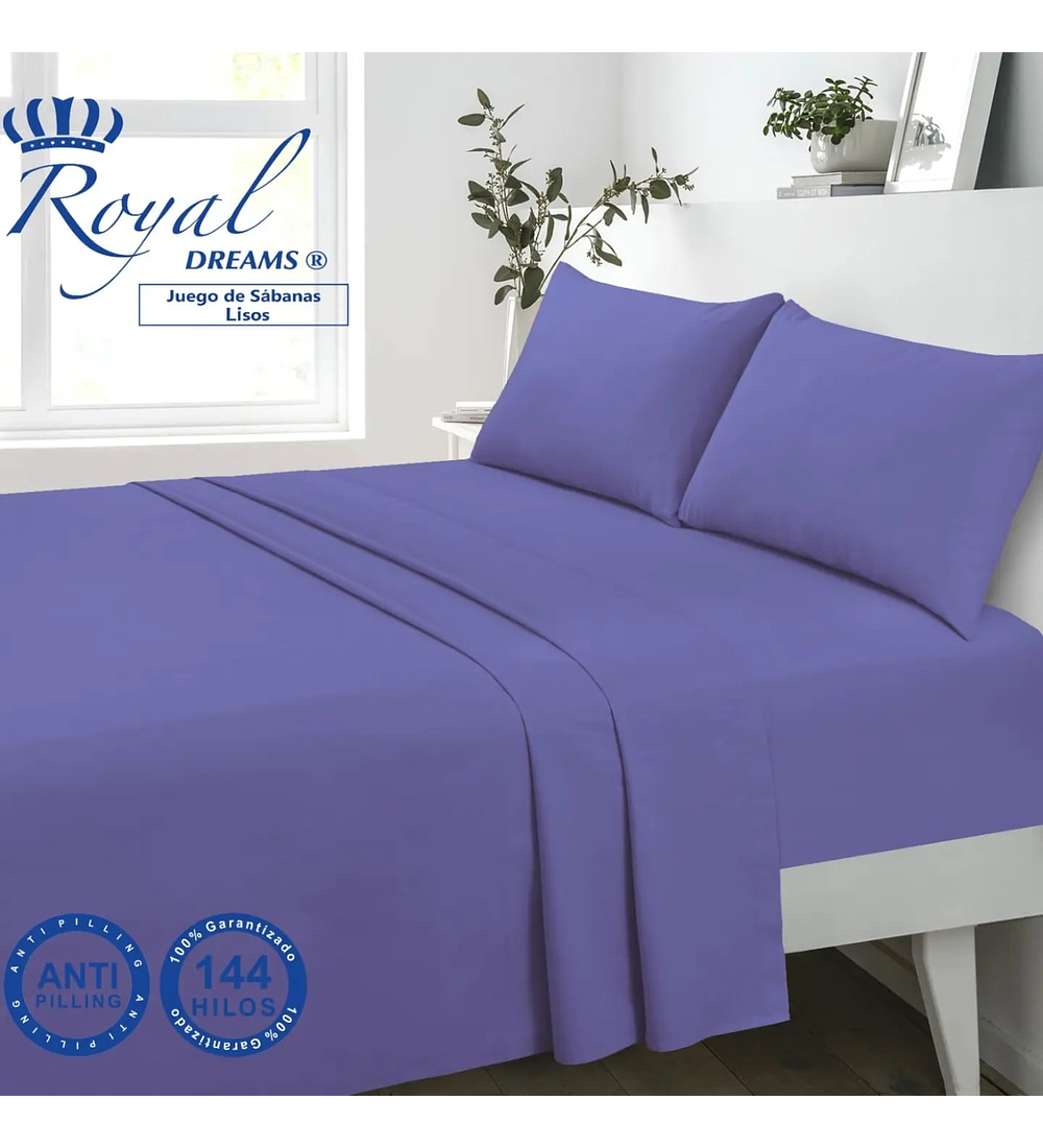 Sábana 2P Royal Dreams  (144 hilos) 