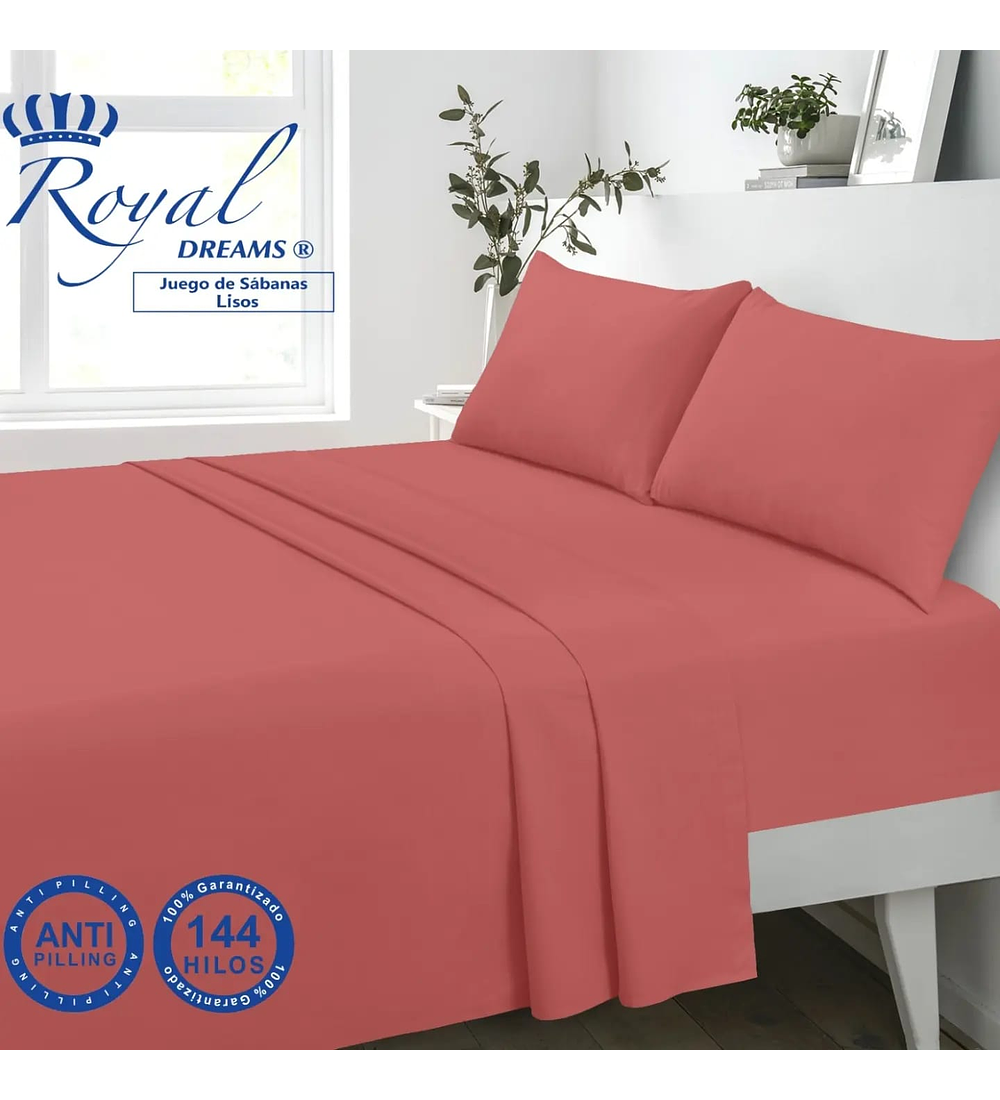 Sábana 2P Royal Dreams  (144 hilos) 