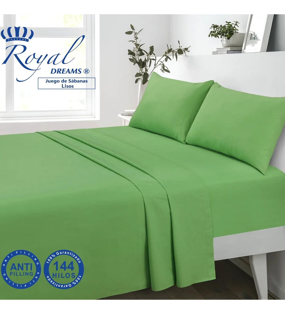 Sábana 2P Royal Dreams  (144 hilos) 