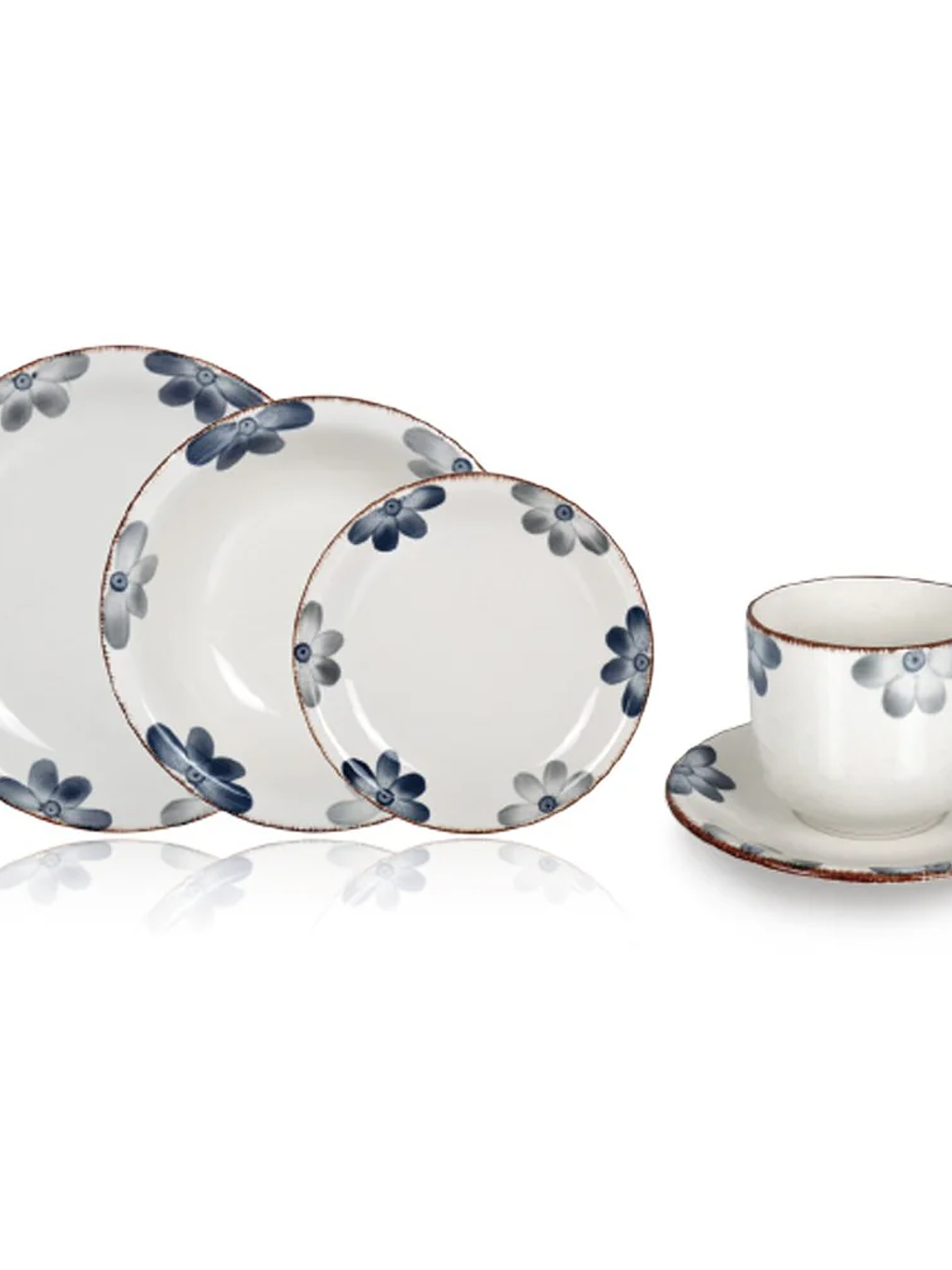 Juego de Vajilla 30 Piezas Cerámica Hallen - Sophie (Venta exclusiva en local) 1
