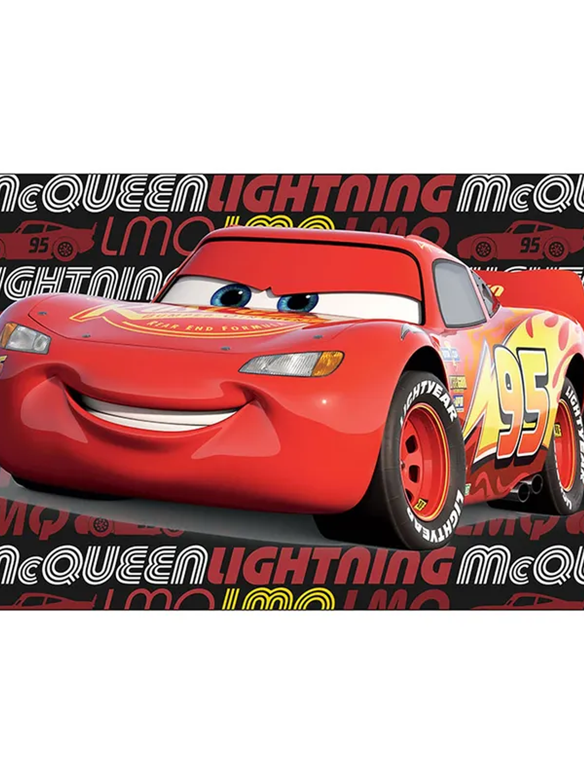 Bajada Cama Infantil DIB - Cars (80x120 cms) 1