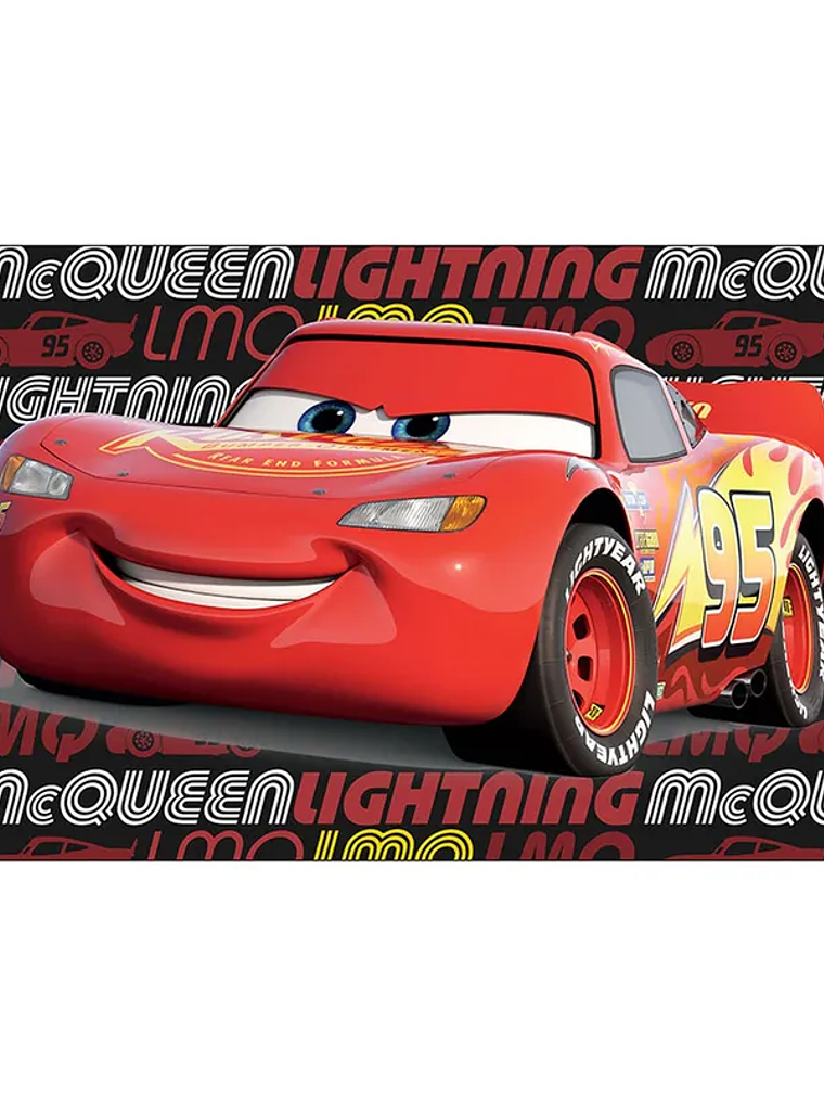 Bajada Cama Infantil DIB - Cars (80x120 cms) 1