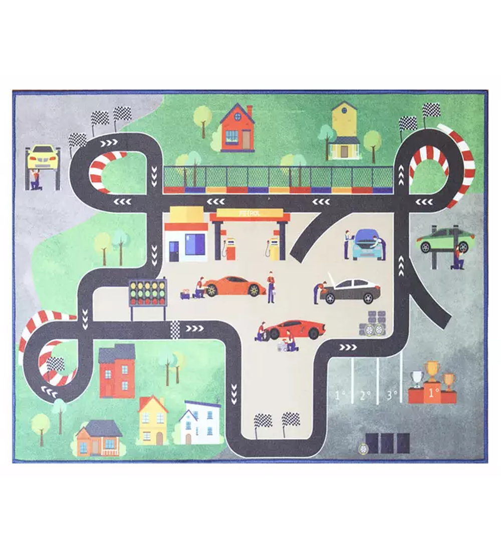 Bajada Cama Infantil DIB - Pista Interactiva (76x117 cms)