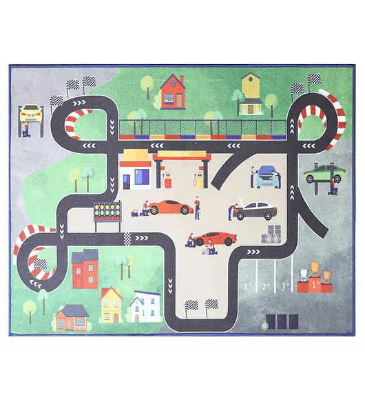 Bajada Cama Infantil DIB - Pista Interactiva (76x117 cms)