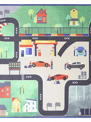 Bajada Cama Infantil DIB - Pista Interactiva (76x117 cms)