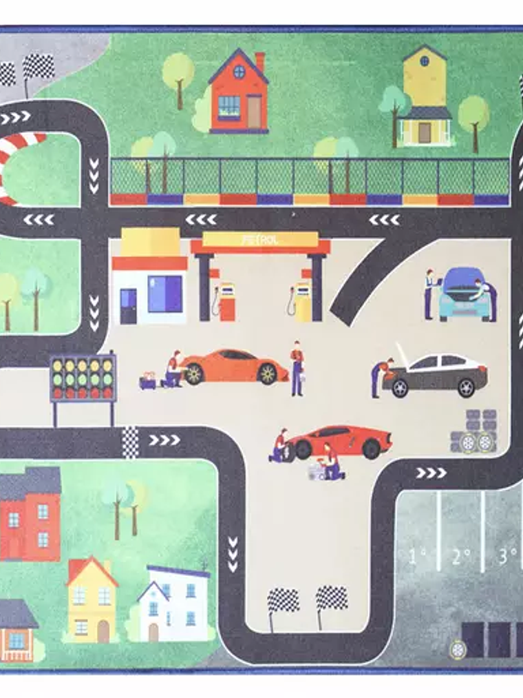 Bajada Cama Infantil DIB - Pista Interactiva (76x117 cms) 1