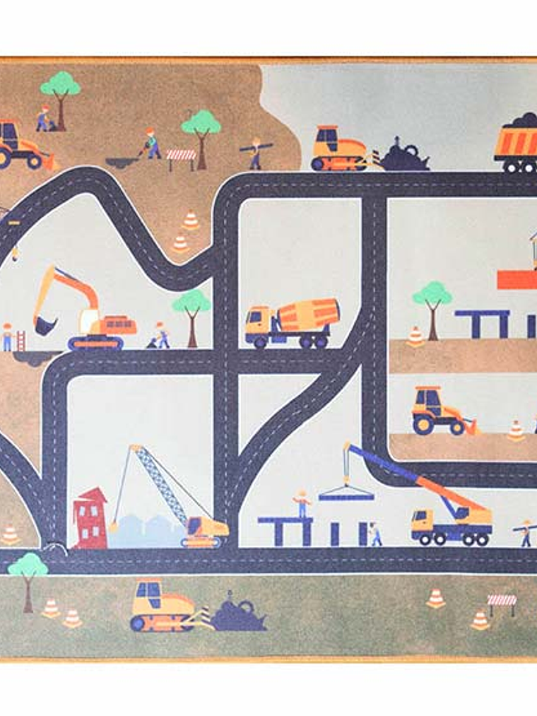 Bajada Cama Infantil DIB - Pista Interactiva (76x117 cms) 1