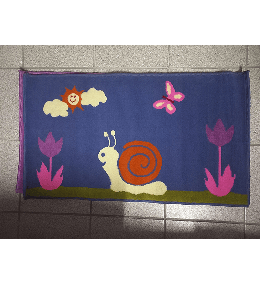 Bajada Cama Infantil - Caracol (54x98 cms)