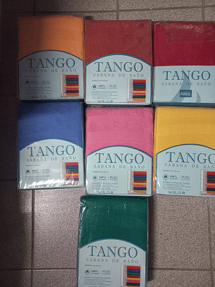 Sábana de Baño Tango 100% algodón (90x180cms) 