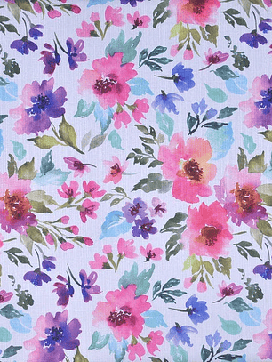 Mantel Aquarela 150x210 Rectangular Petunia