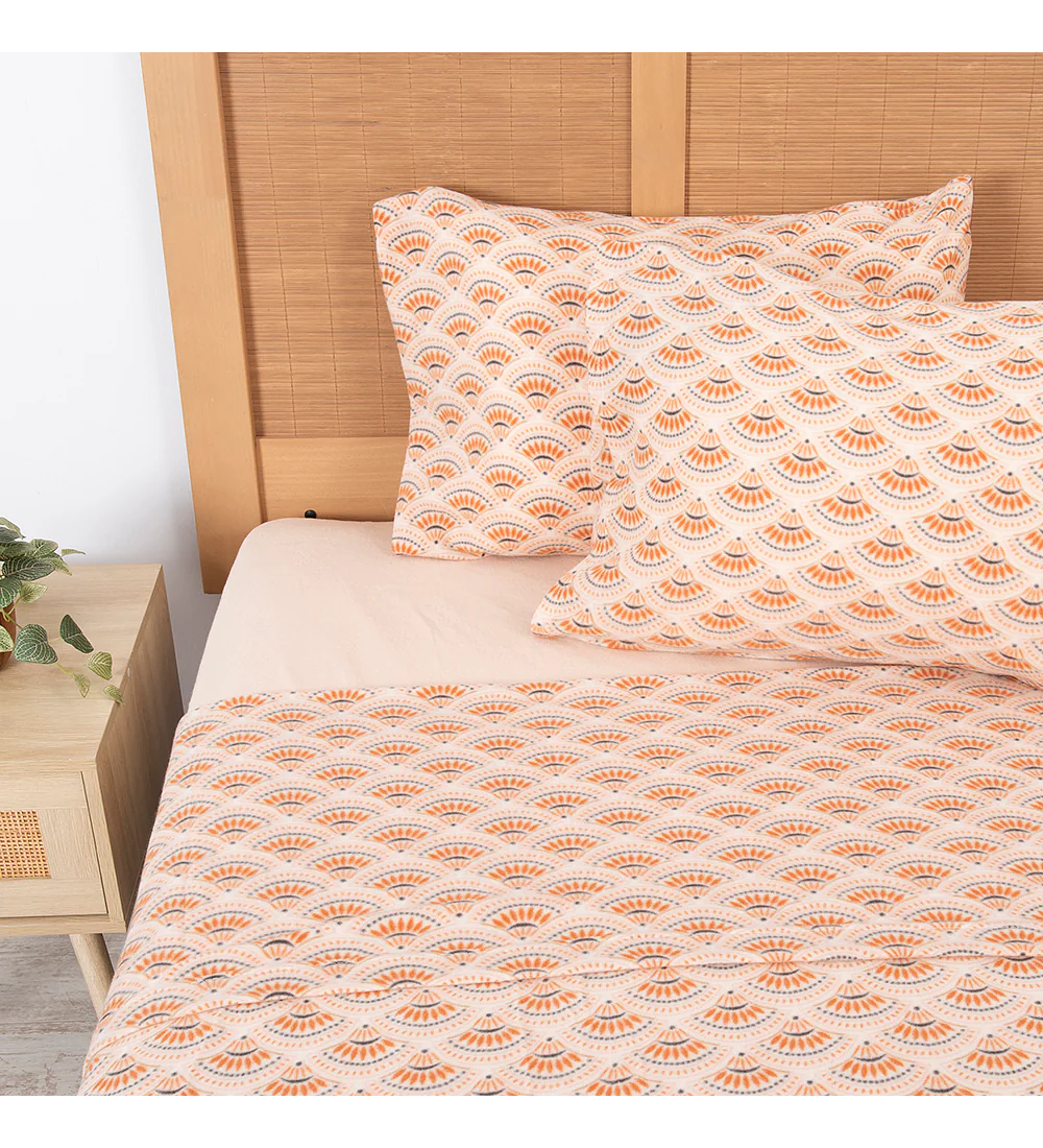 Sábana Polar Estampado KING Elqui