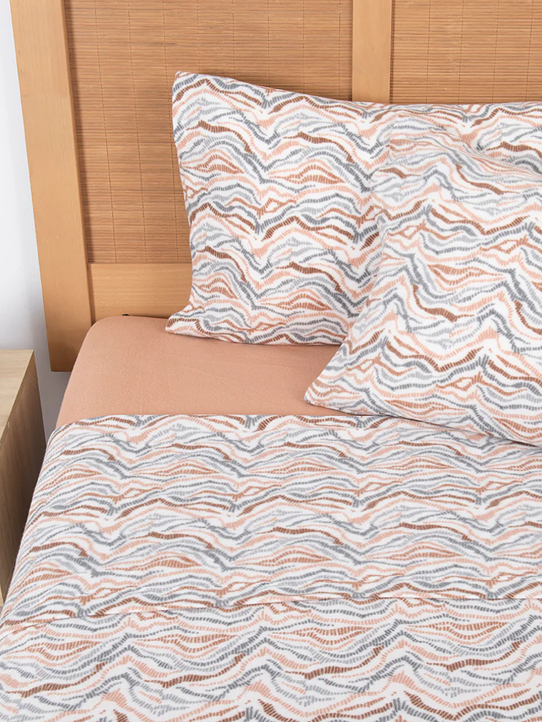 Sábana Polar Estampado KING Rapel 1