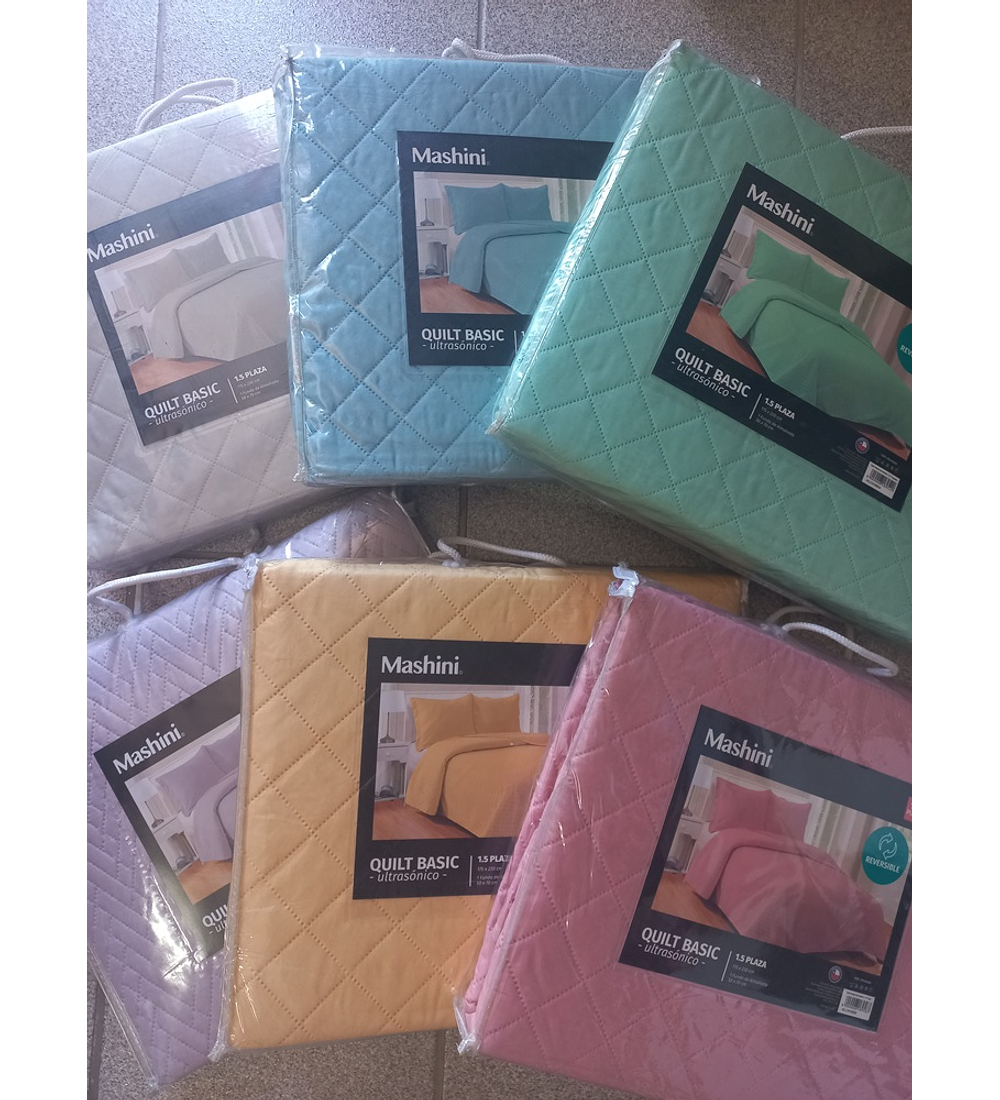 Quilt Basic -Ultrasónico- 1.5 plazas